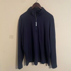 G/FORE Men's Zip Up Navy Pullover